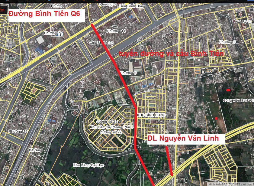  Cầu Đường Bình Tiên: Kết Nối Mới Cửa Ngõ Phía Nam