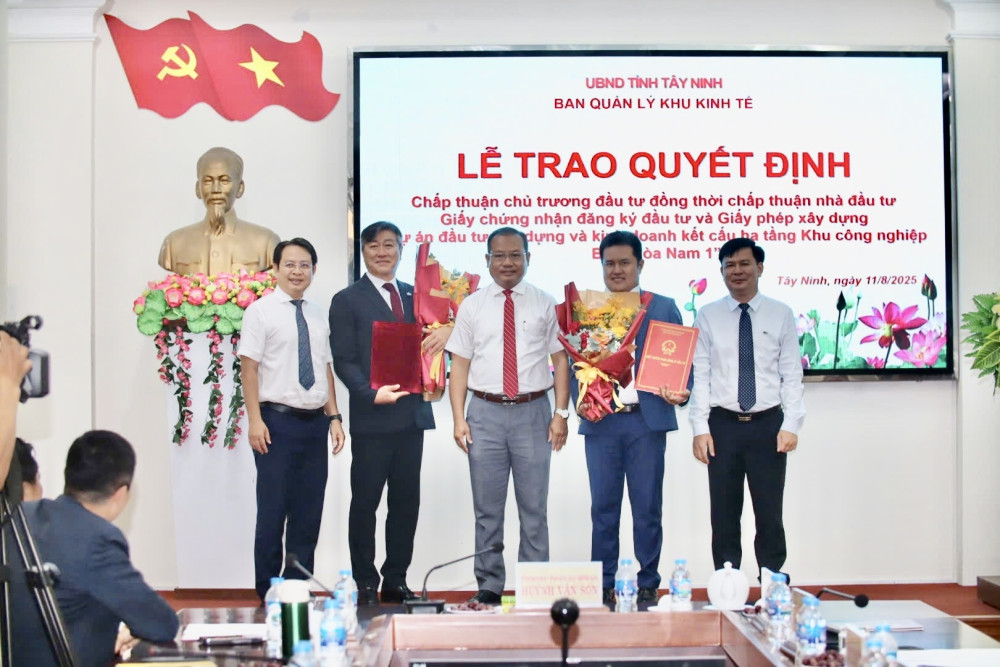 Công nghiệp mới tại Tây Ninh 322 ha đất  – Cơ hội vàng cho NĐT