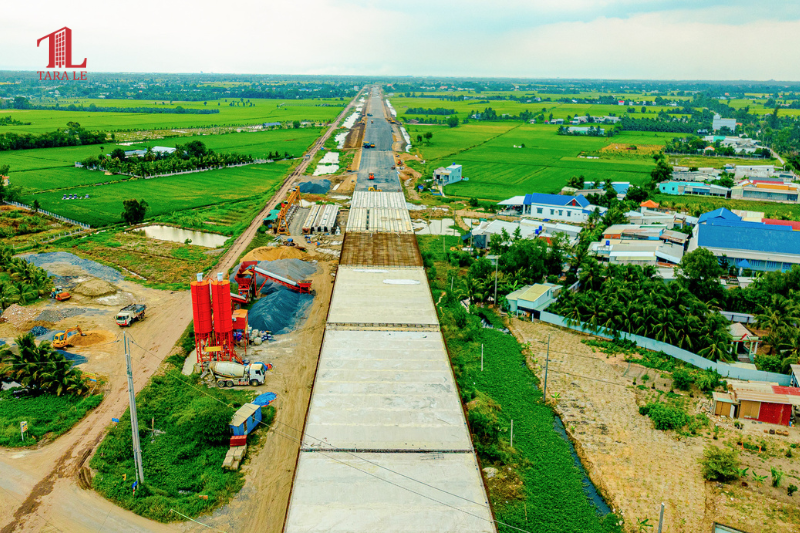 Tiến độ Vành đai 3 Long An: Đường gần xong, giá đất tăng mạnh