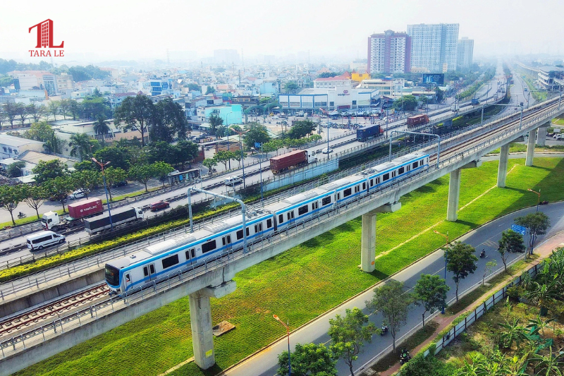 Metro số 1 nối TP.HCM – Biên Hòa – Long Thành: BĐS hưởng lợi